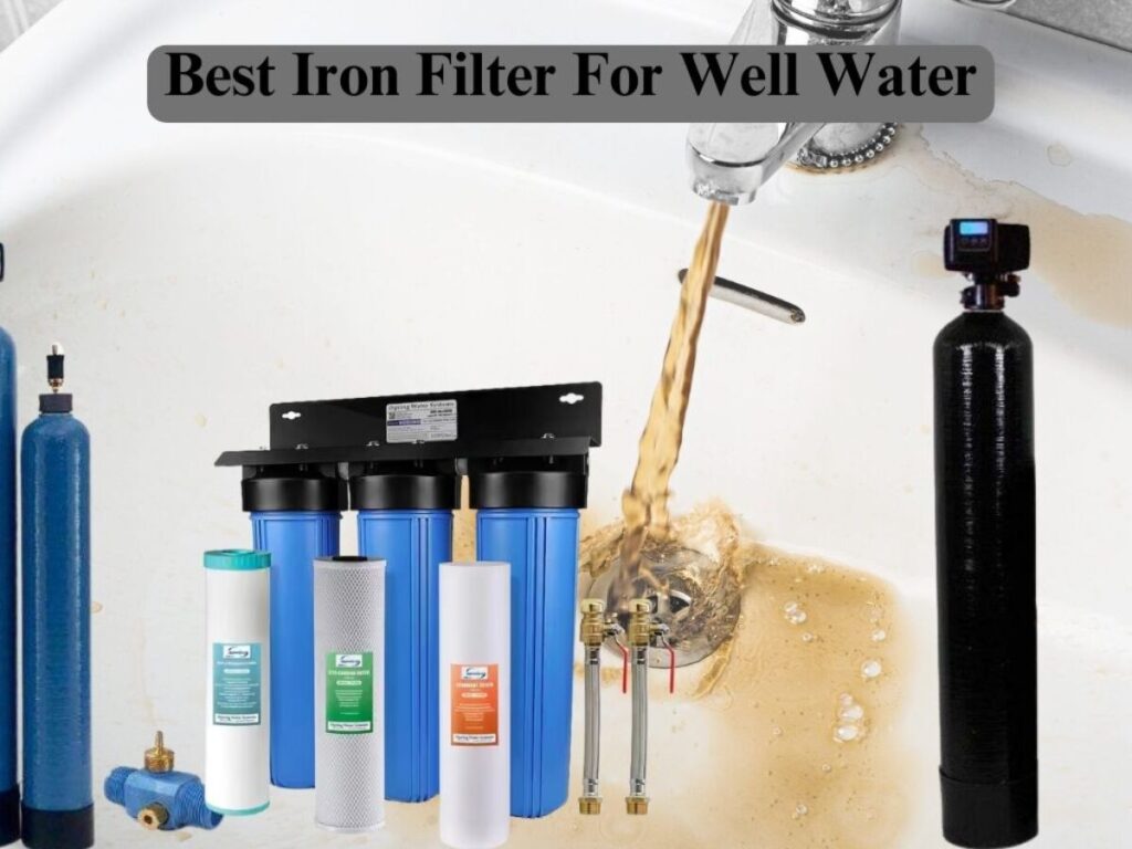 Iorn filter for well water by ultra tec