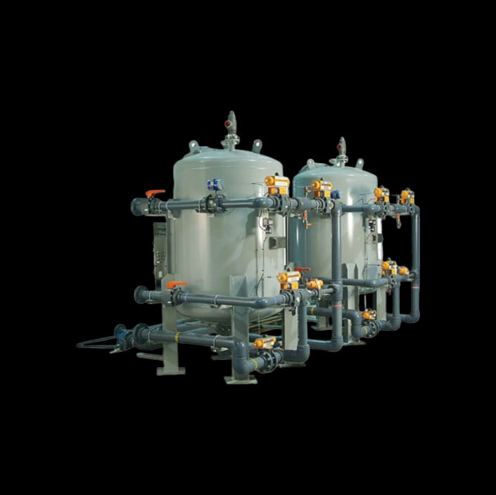 Industrial Multimedia Water Filtration Plant in Dubai, UAE